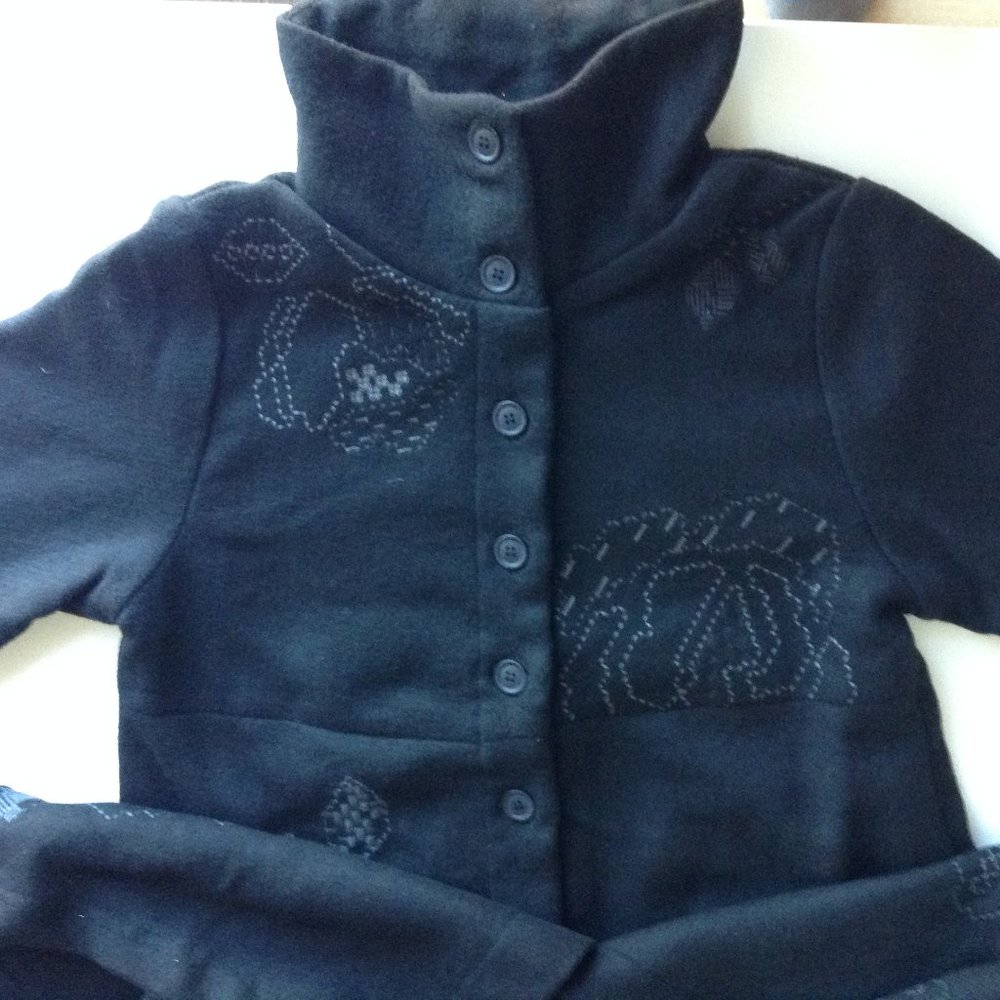 Lovely Skyttla wool-blend coat Embroidered - Picture 4 of 13
